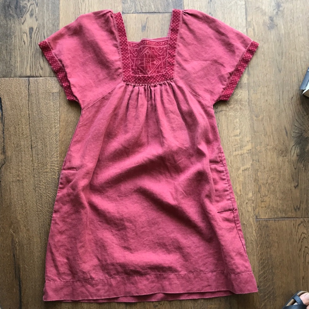 Madewell embroidered dress